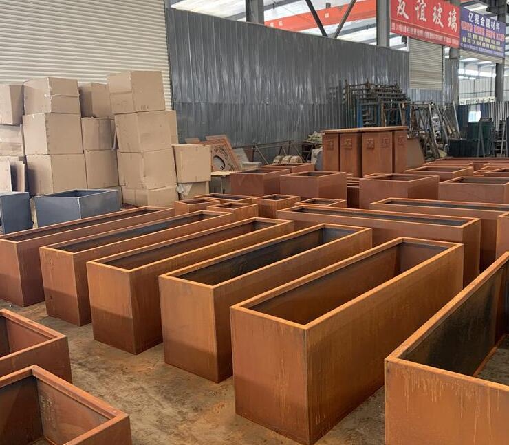 新龙镇耐候钢板花箱